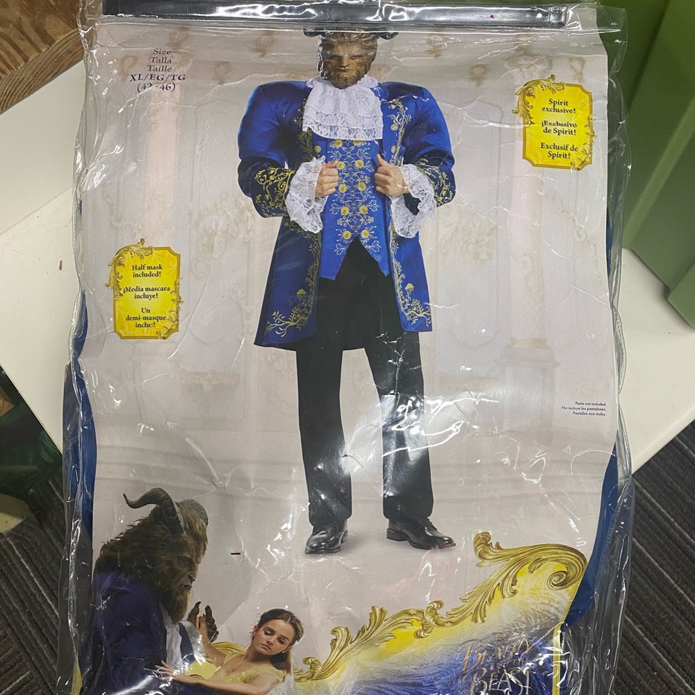Disney Live Action Beast Costume XL